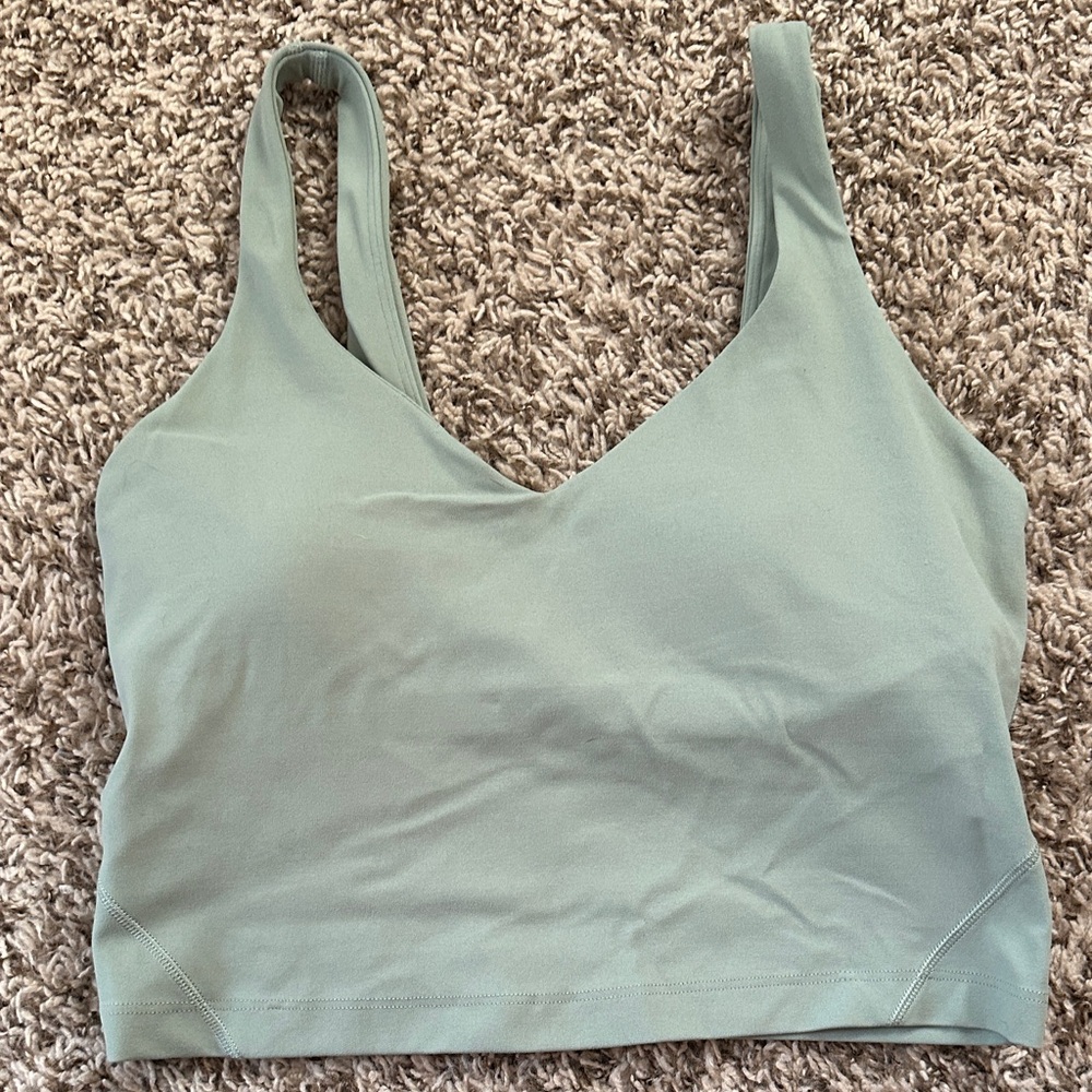 Lululemon align tank palm court size 6